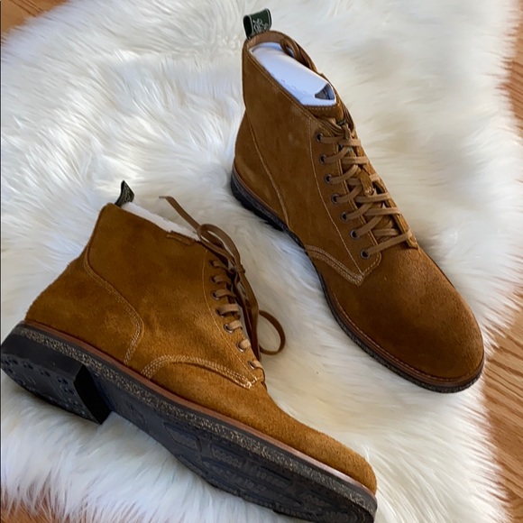 suede army boots
